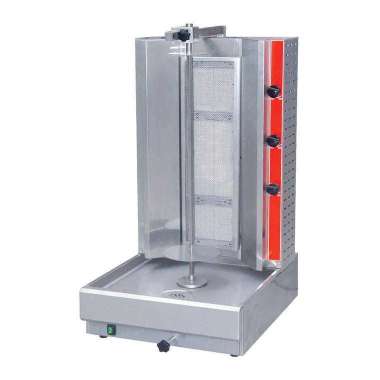 Cookline 3G 21 Inch 55 lb. 39,000 BTU Natural Gas Vertical Gyro Shawarma Broiler