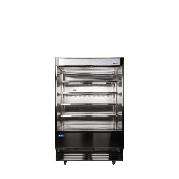 Atosa AOM-50B Open Merchandiser 50 Inch Vertical