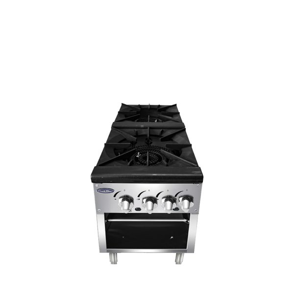 Atosa ATSP-18-2L Double Stock Pot Stove Low Height
