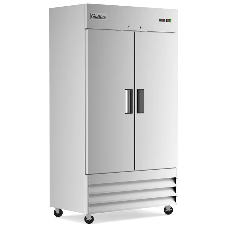 COLDLINE C35F 27.6 Cu.Ft. 40-Inch 1-Section Reach-In Upright Freezer -10°F to 0°F