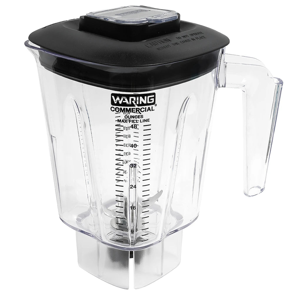 Waring CAC132 48 oz. Premium Copolyester Commercial Blender Container Assembly with Blade and Lid