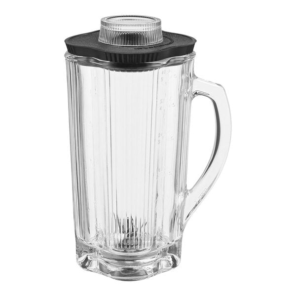 Waring CAC32 40 oz. Commercial Glass Blender Container Assembly with Blade and Lid