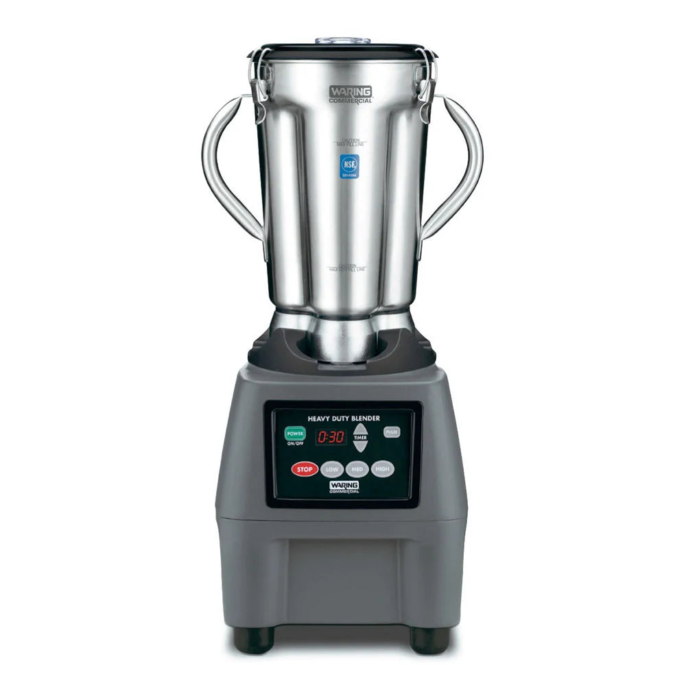 Waring CB15V Heavy-Duty One-Gallon Variable Speed Commercial Food Blender with Stainless Steel Container - 120V, 3.75 HP