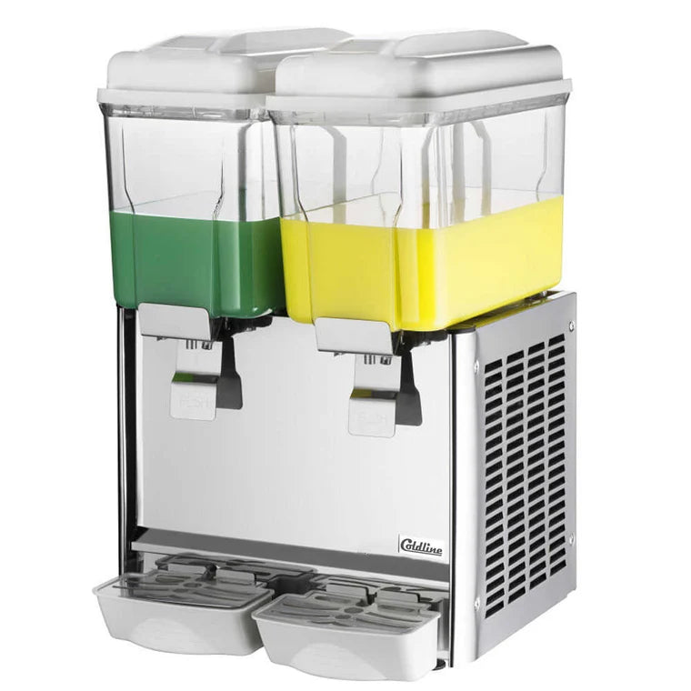 Coldline CBD-2 16 Inch 6.4 Gal. Beverage Dispenser 44.6 F to 53.6 F