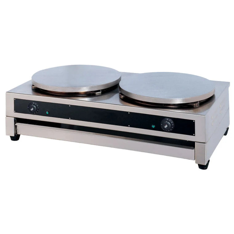Cookline CM-2 33 Inch 6,000W Electric Double Crepe Maker 240V