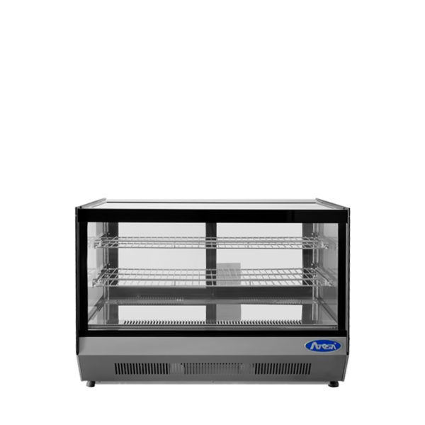 Atosa CRDS-56 Refrigerated Display Square Countertop 5.6 Cu Ft