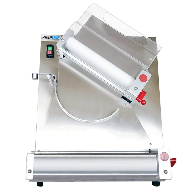 Prepline DR12-2 21 Inch 12 Inch Roller Countertop Dough Sheeter 120V