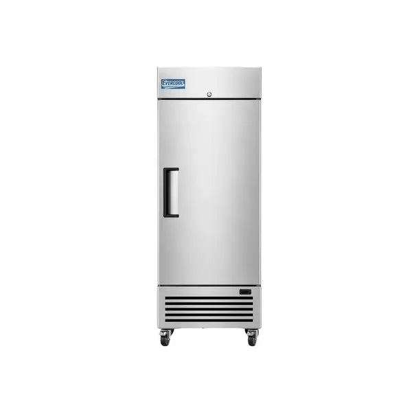 EvercoollL E-1FE 17.2 Cu.Ft. Net 29-Inch 1 Solid Door Reach-In Freezer -8°F to 0°F