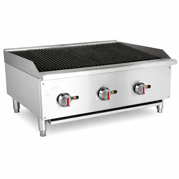 Prepline ENGC-36-N/L 36-Inch Gas Countertop Radiant Charbroiler