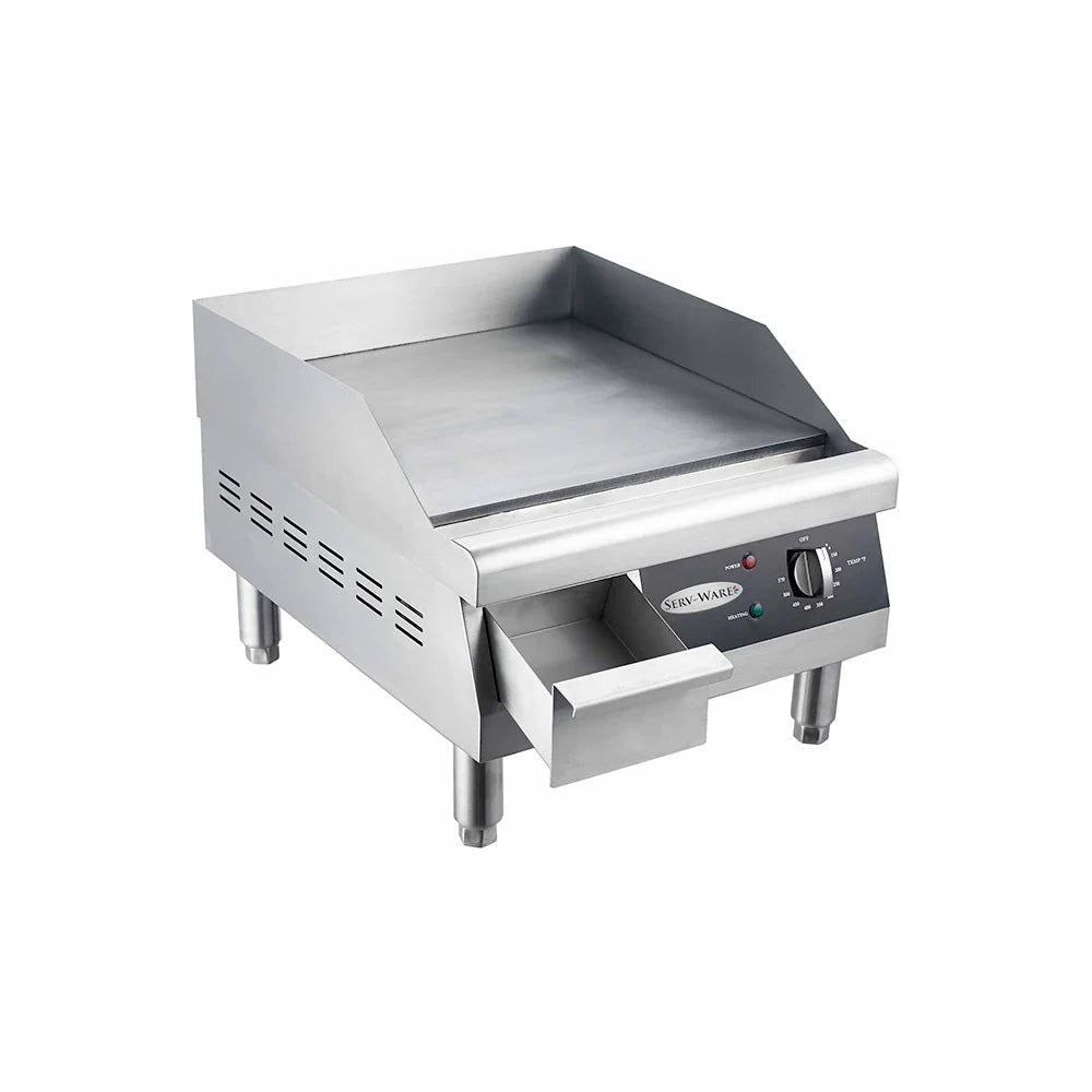 Serv-Ware ETG-16 Electric Thermostatic Griddle 16.14"