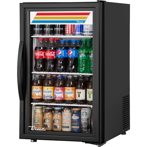 True GDM-06-34-HC TSL01 Glass Door Merchandiser, 6 cu.ft.