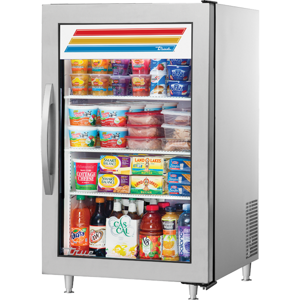 True GDM-07-S-HC FGD01 Glass Door Merchandiser, 7 cu.ft., Stainless