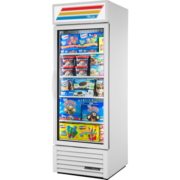 True GDM-23F-HC TSL01 Glass Door Freezer, 23 cu.ft.