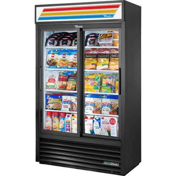 True GDM-41SL-HC-LD Slimline Merchandiser, LED