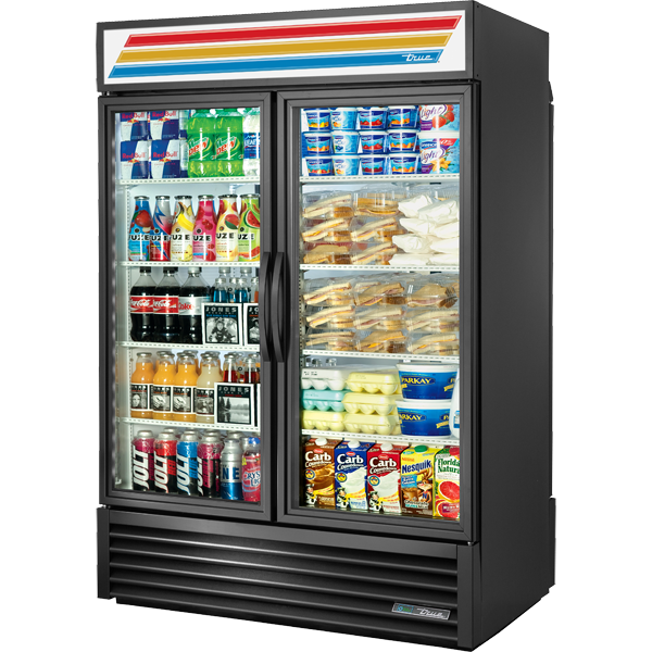 True GDM-49RL-HC TSL01 Roll-In Merchandiser, 49 cu.ft.