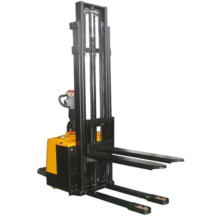 Prepline HILO-ES Electric Powered Stacker, 3300 Lb. Capacity, 98 Inch Lifting Height