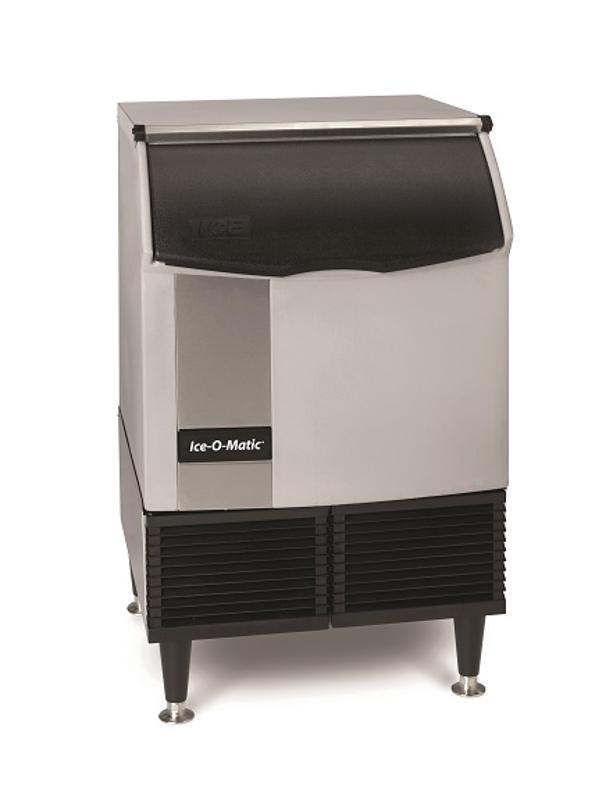 Ice-O-Matic ICEU226HA 24" ICEU Series Undercounter Half Cube Ice Machine With 75 lb Bin, Air Cooled, 251 lb/24 hr, 115V/1 Phase