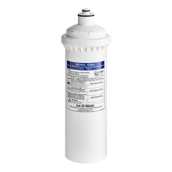 Ice-O-Matic IOMQ Ice Machine Water Filter System, Single Filter, 1.5 GPM, Standard Capacity, 3/8" Connection