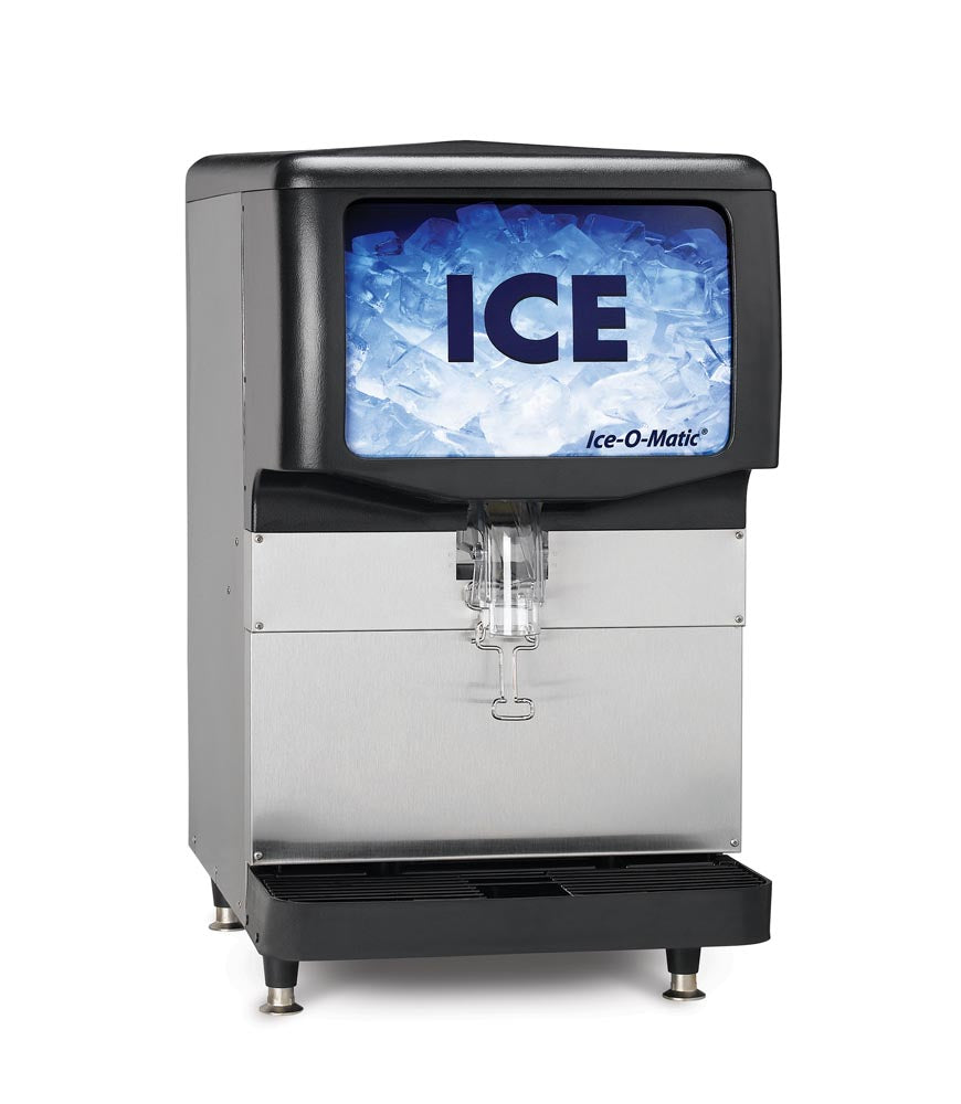 Ice-O-Matic IOD250 Countertop Ice Dispenser, Push-Dispense, 250 lb Ice Storage, For Pearl Ice®, 115V/1 Phase