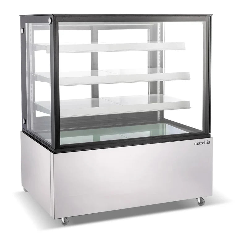 Marchia MBT48-ST 49 Inch Glass Door Merchandiser Refrigerator 32 °F to 53.6°F