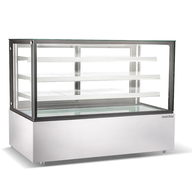 Marchia MBT72-ST 73 Inch Glass Door Merchandiser Refrigerator 32 °F to 53.6°F
