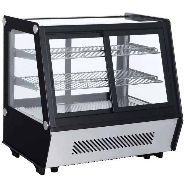 Marchia MDCC125 28" Countertop Pass-Through Refrigerated Display Case Merchandiser