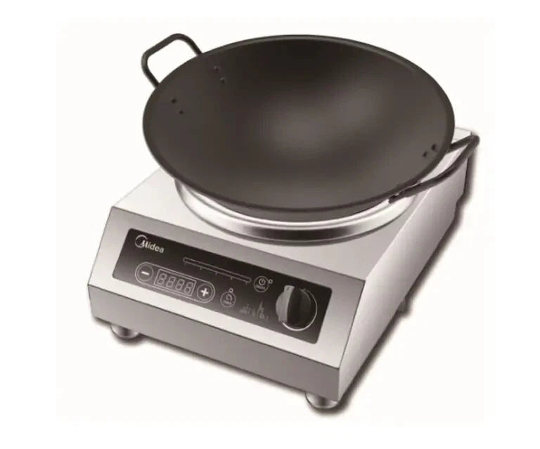 Midea- 3400 Watt Single Hob Countertop Induction Wok Range (MIC3400WK)