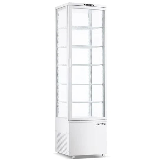 Marchia MVS300 20" Vertical Glass Refrigerated Display Case Merchandiser