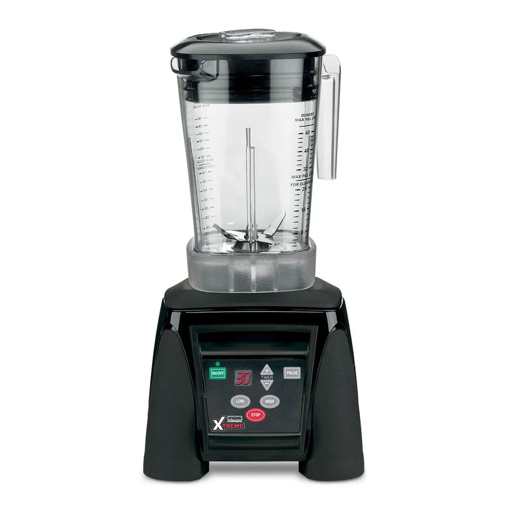 Waring MX1100XTXP Xtreme Hi-Power Commercial Blender with 64 oz. Stackable Copolyester Container and 30-Second Electronic Timer - 120V, 3.5 HP