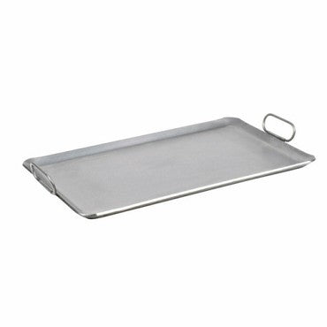 Serv-Ware PG1423S 14" × 23" Heavy-Duty Steel Range-Top Griddle Pan (No Burners)