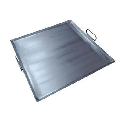 Serv-Ware PG2323 23" × 23" Heavy-Duty Steel Range-Top Griddle Pan (No Burners)