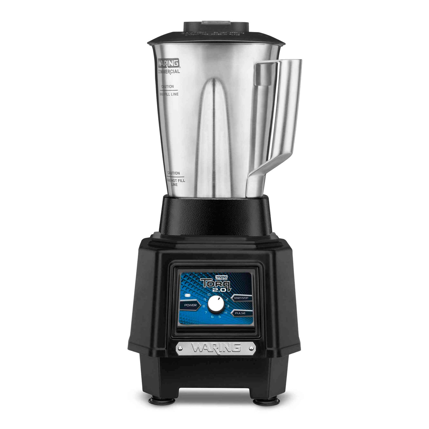 Waring TBB175S4 Torq 2.0 Commercial Blender with 48 oz. Stainless Steel Container and Variable Speed Dial Control - 120V, 2 HP