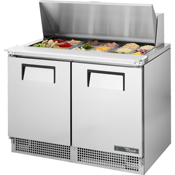 True TFP-48-18M-HC Prep Table, 48", 18-Pan