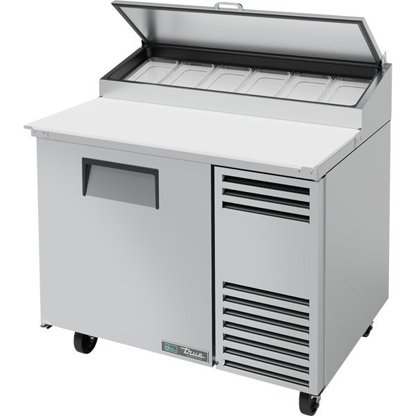 True TPP-AT-44-HC Pizza Prep Table, 44", Refrigerated Rail