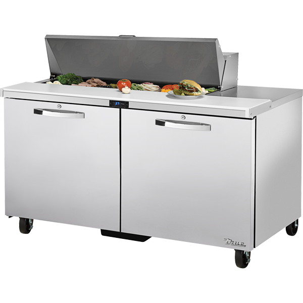 True TSSU-60-12-HC SPEC3 Sandwich Salad Prep Table, 60", 12-Pan