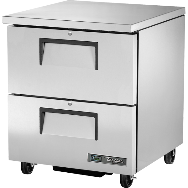 True TUC-27F-D-2-HC Undercounter Freezer, 27", 2 Drawers