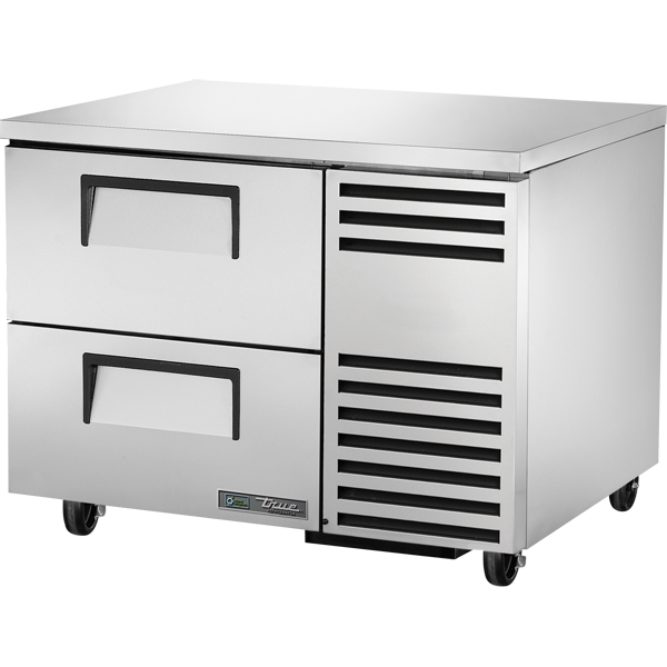 True TUC-44D-2-HC Undercounter Refrigerator, 44", 2 Drawers