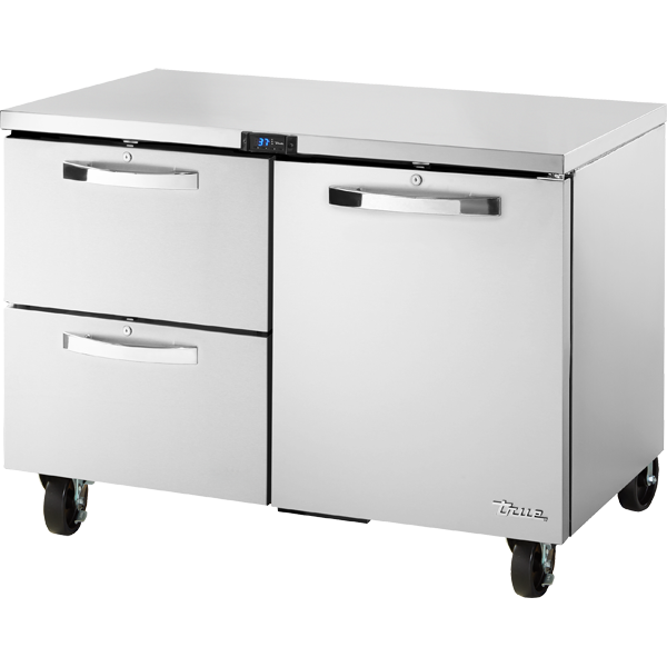 True TUC-48D-2-HC SPEC3 Undercounter Refrigerator, 48", 2 Drawers