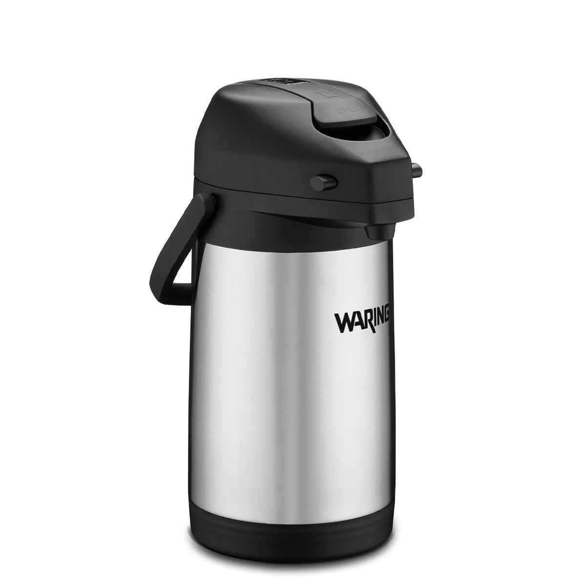 Waring WCA25 Commercial 2.5-Liter Airpot Coffee Dispenser Head Vacuum-Insulated Storage Workstation