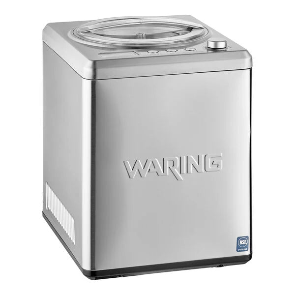 Waring WCIC25 Commercial Compressor Ice Cream Maker Stainless Steel Removable Mixing Batch Bowl Component