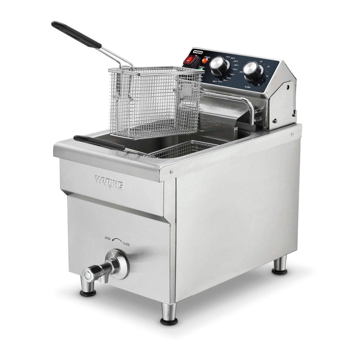 Waring WDF1700 Commercial 18-Pound Deep Fryer Head 208V Ultra-Capacity Frying Workstation