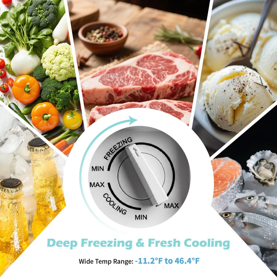 WESTLAKE WK-BD850 Chest Freezer -11.2°F to 46.4°F Direct Cooling