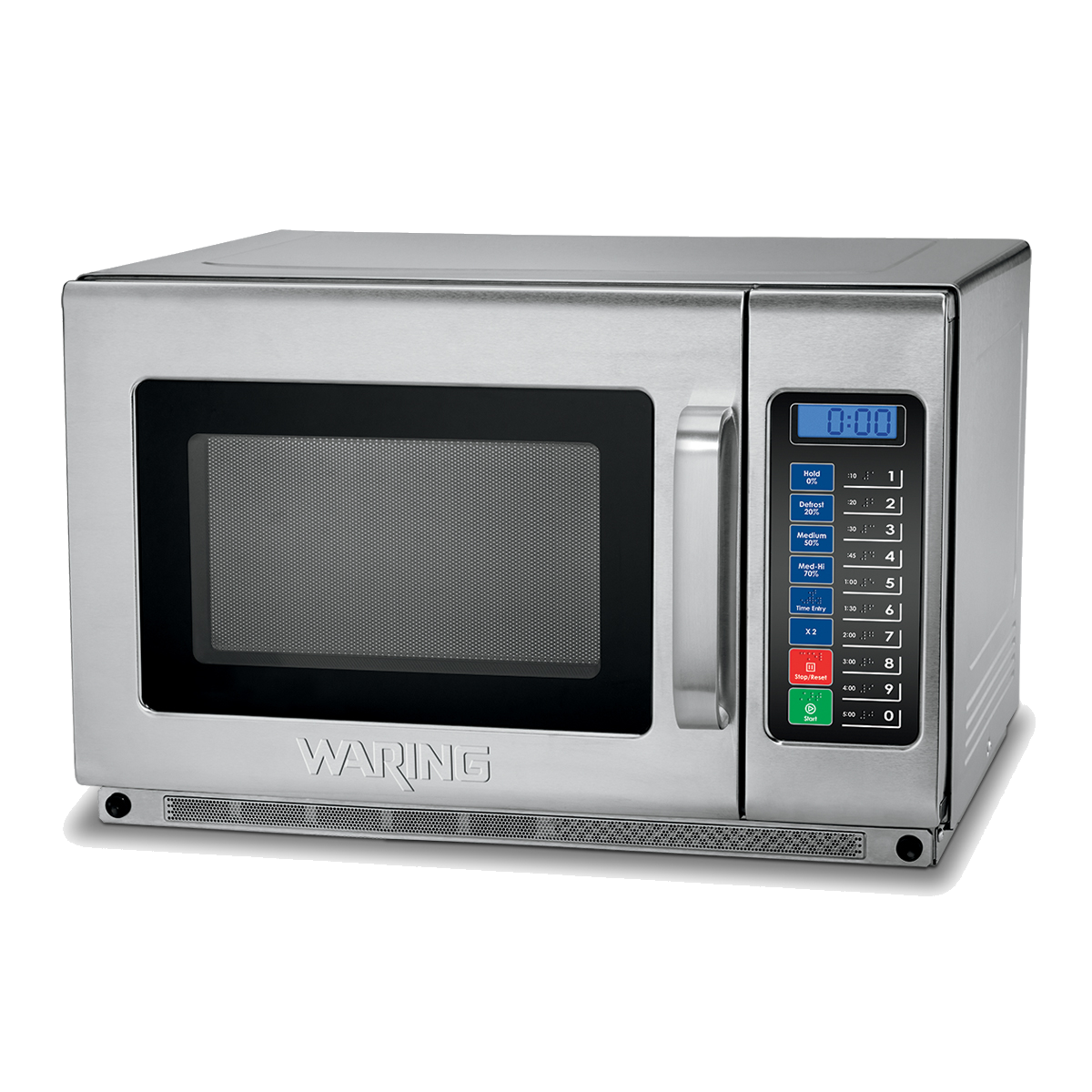 Waring WMO120 Commercial 1200-Watt Microwave Oven Head 208V/240V Dual-Magnetron Workstation