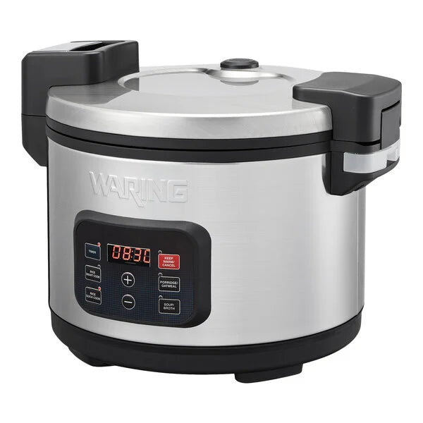 Waring WRC40 Commercial 40-Cup Rice Cooker Steamer Head 120V Tabletop Processing Unit