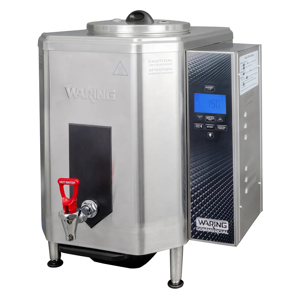 Waring WWB10G Commercial 10-Gallon Water Boiler Head 120V Countertop Fluid Processing Unit
