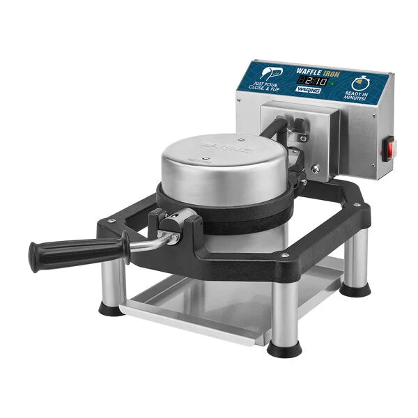 Waring WWHD500 Commercial Heavy-Duty Single Belgian Waffle Maker Head Industrial Rotary Unit
