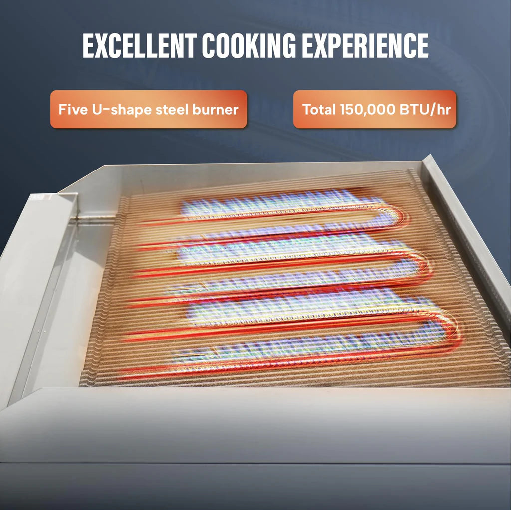 West Lake ECB-60S Gas Radiant Broiler 59.2" 150,000 Btu