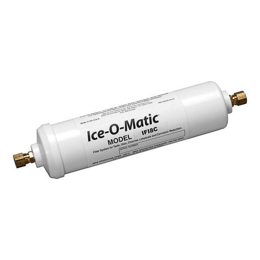 Ice-O-Matic IFI8C Ice Filtration System, 8-Stage, Cartridge Kit For Ice Machines, 3/8" Connection, 3.0 GPM Flow Rate