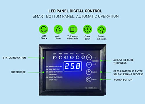 West Lake SK-329P Modular Ice Machine Head Cubic Ice 350 lb/day Low-Profile
