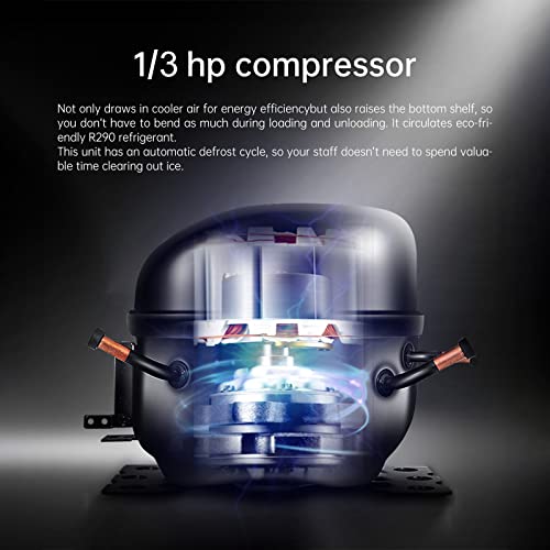 West Lake WK-48R Commercial Refrigerator 48" 2-Door 33-40°F